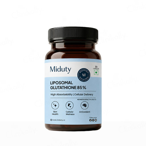 Miduty Liposomal Glutathione 85% Capsule